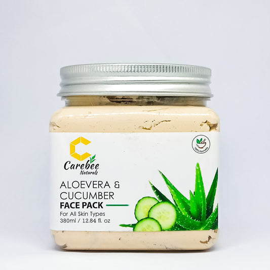 Aleo vera and cucumber face pack by carebee